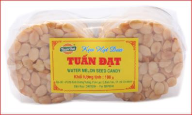 Kẹo hạt dưa - Công Ty TNHH Thương Mại Chế Biến Nông Sản Thực Phẩm Tuấn Đạt